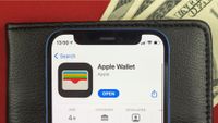 Apple Wallet in the App Store on an iPhone